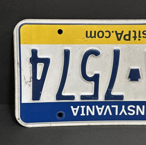 Pennsylvania License Plate — KPA - 7574 VISIT PA.COM — Excellent Condition !! - Picture 9 of 22