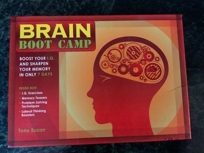 Brain Boot Camp IQ Memory Exercise Game By Tony Buzan New