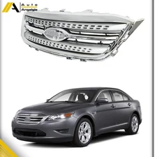 For Ford Taurus Limited SE SEL 2010 2011 2012 Chrome Front Bumper Upper Grille