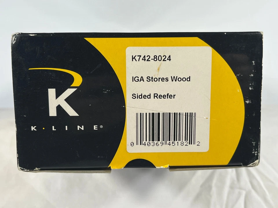 K-Line IGA Grocery Stores Reefer K742-8024 NIB - Image 2 of 2