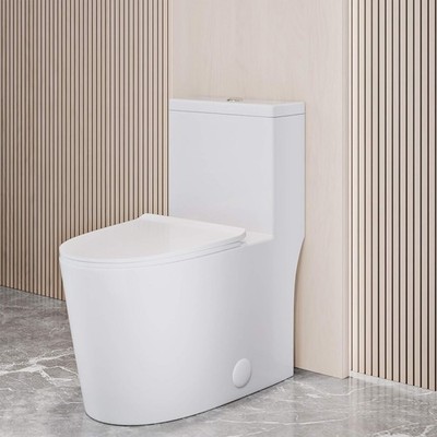Swiss Madison SM-1T180 Dreux High Efficiency One Piece Elongated Toilet