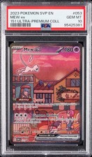 2023 POKEMON SVP EN-SV BLACK STAR PROMO 151 ULTRA-PREM COLL #053 MEW EX PSA 10
