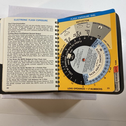 1968 KODAK MASTER PHOTOGUIDE Vintage First Printing Black Camera Photography - Bild 3 von 8