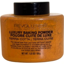 Makeup Revolution Luxury Baking Powder -Terra Cotta - 1.23 oz - New NWOB