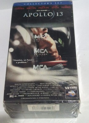 Apollo 13 To & The Edge and Back Collectors Set VHS MCA Universal Tom Hanks 1995