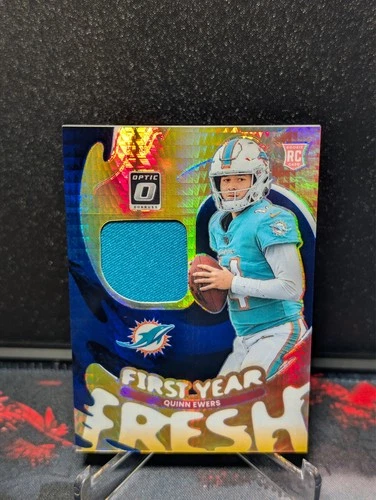 2025 Donruss Optic Quinn Ewers Blue Hyper (RAW)