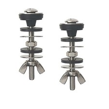 Toilet Tank to Bowl Bolt Kit, Color: General model Size: 2 Pack