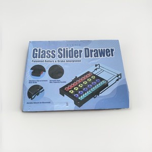 EVERIE Glass Slider Drawer