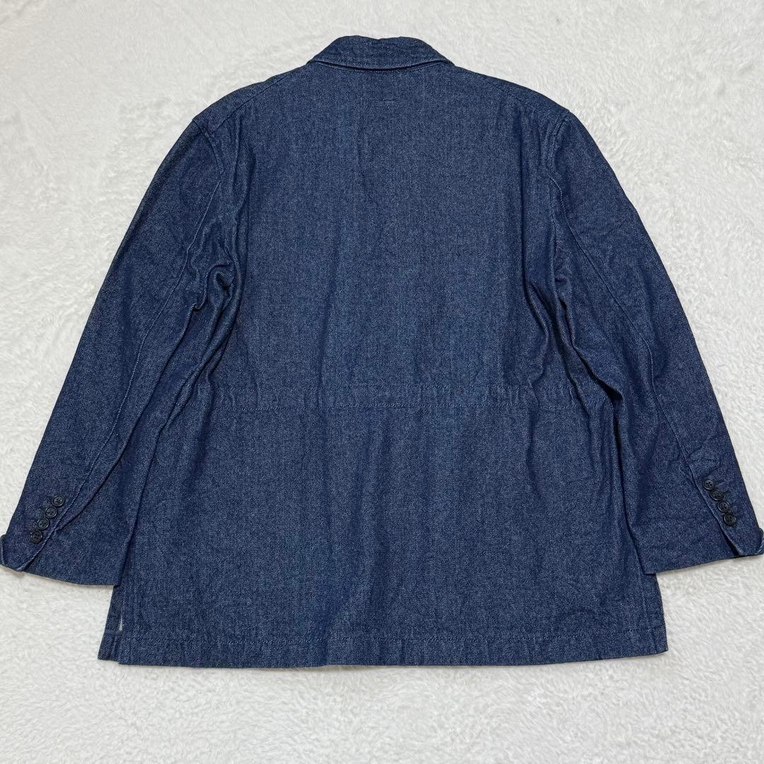 Engineered Garments Denim Double Jacket Made in U… - image 8