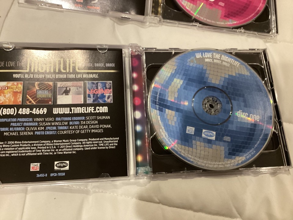 We Love The Nightlife Club Time Life 5 CD Box Set, 2011) 70s REDUCED | eBay
