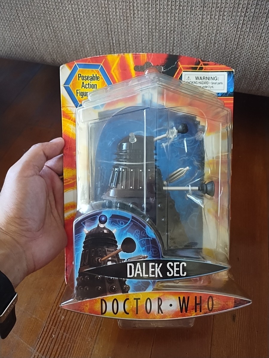 Doctor Who Dalek Sec Series Poseable Action Figure 2004 NEW