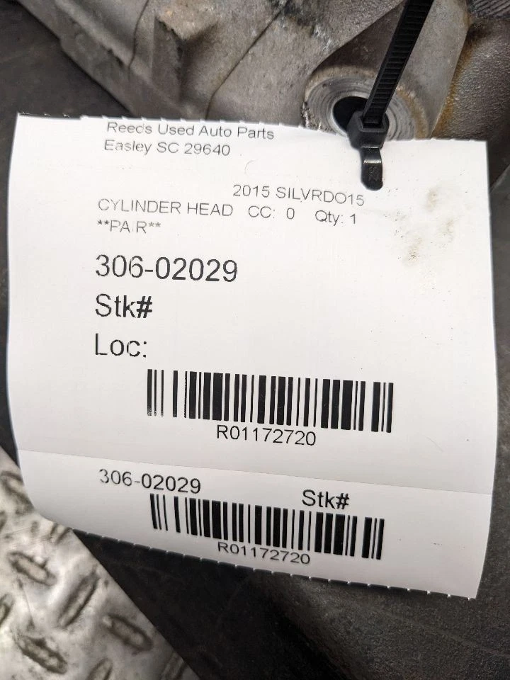 气缸盖一对/套装 4.3L 适合 14-16 SIERRA 1500 PICKUP 1172720 — 第 2/4 张图片