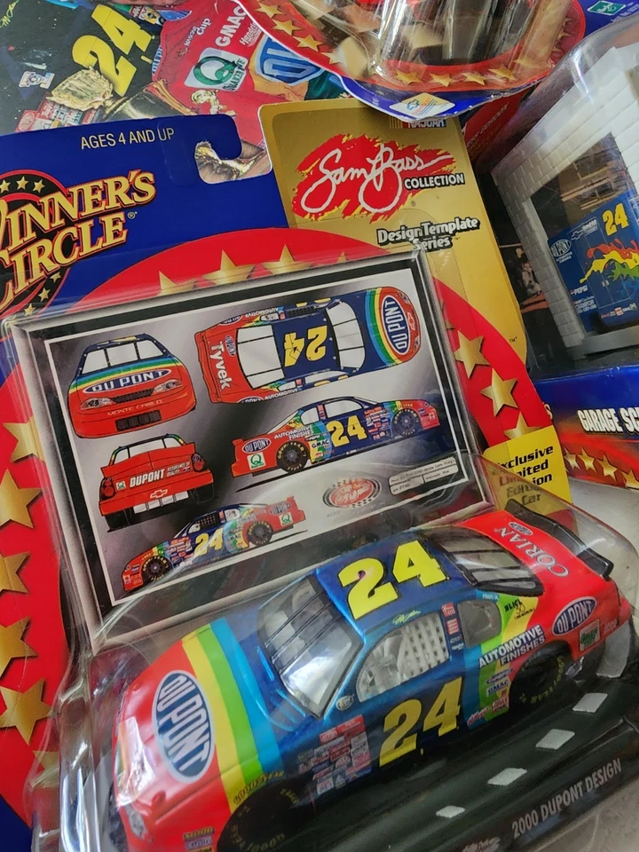 Jeff Gordan NASCAR 🏁 Winner's Circle 🏆 Hasbro/ MB Collector's lot (5pcs.) - Image 3 of 4