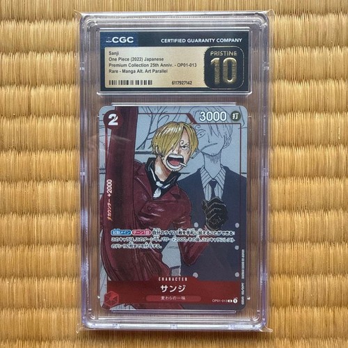 Sanji (Parallel) graded CGC 10 for sale on eBay