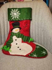 Snowman Christmas Stocking