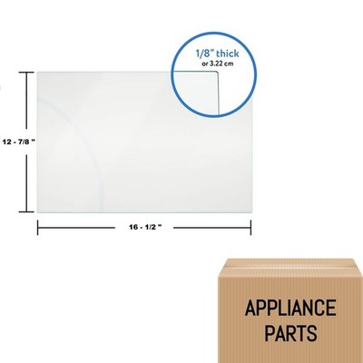 7704006-A For Maytag Refrigerator Glass Insert Crisper Pan Cover Part #