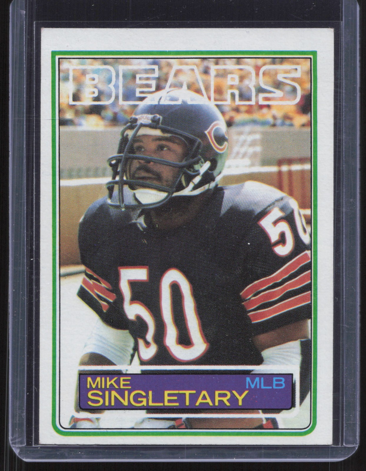 1983 Topps #38 Mike Singletary