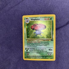 vileplume pokemon card value 2000 Pokémon Team Rocket 1st Edition Dark Vileplume 30/82 CGC 9 Mint –  Oblivion Collectibles main image 1