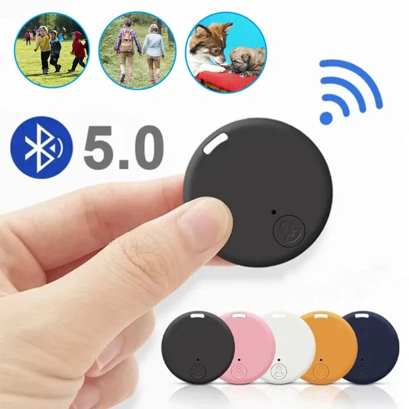 4 Pcs Enfants Animaux Clés Localisateur Mini Bluetooth GPS Voiture