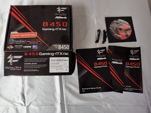 Carte mère ASRock Fatal1ty B450 Gaming-ITX/ac (90-MXB870-A0UAYZ)