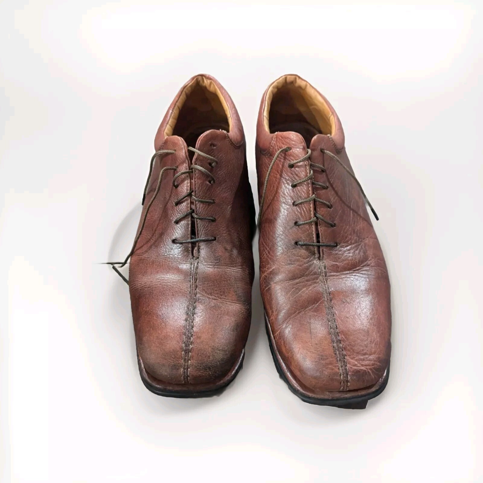 SAOLA Sandro ComfortWalk scarpe eleganti uomo taglia 12 D marrone