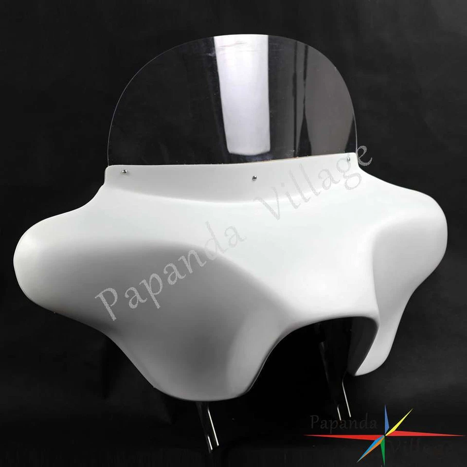 Batwing Headlight Fairing Speakers Stereo Cut Out For Harley Road King 1994-2024 - Image 4 of 4
