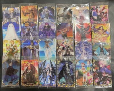 Fate Grand Order FGO Twin Wafer card Special Bullet Complete set