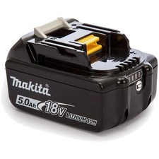 Batteria Ricambio Avvitatore 18V 5.0Ah ORIGINALE MAKITA Litio BL1850B 632F15-1