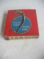 New Sealed Power Piston Rings 12-3 5/16 GI-60 Hi-Wall