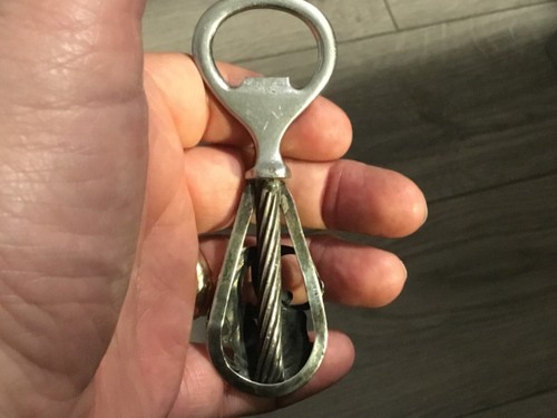 Vintage Aucello Sterling Silver Handled Bottle Opener, Worth a Look! - Picture 6 of 15