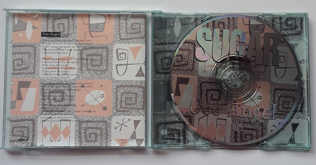 Sugar Gee Angel Maxi Single CD 1995 Ryko Husker Du Bob Mould