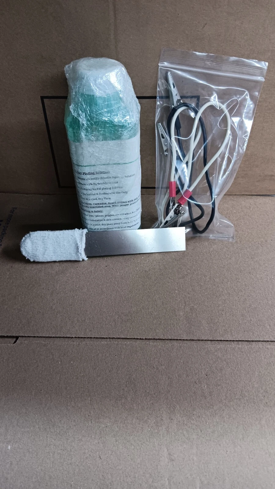 Brush Nickel Plating Kit