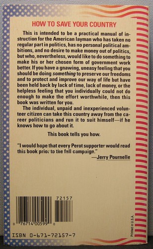 Heinlein, Robert A. - Take Back Your Government PBO 1st Edition 2010 Fine - Picture 2 of 3