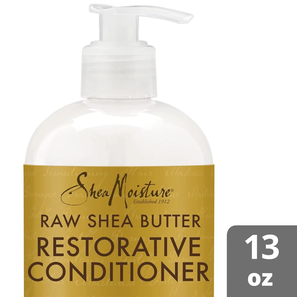 Acondicionador de karité crudo Shea Moisture 13 onzas paquete de 1 Foto 2 de 3