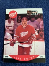 4 Joey Kocur hockey cards 