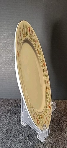 "ETERNAL LOVE PATTERN" Platinum Edge Dinner Plate by 1982 Ashley Overseas Ltd - Picture 2 of 11