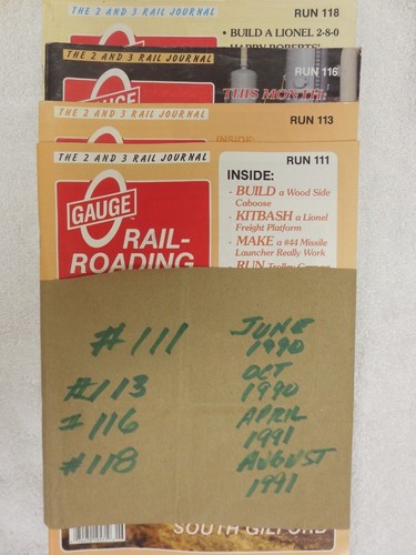 CTT, Classic Toy Train, O Scale Railroader, O Gauge RailRoader, Magazine,  - Picture 1 of 5