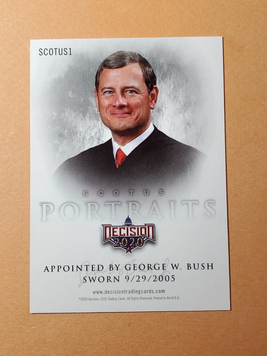 John Roberts Scotus John Roberts Decisions CHIEF JUSTICE JOHN