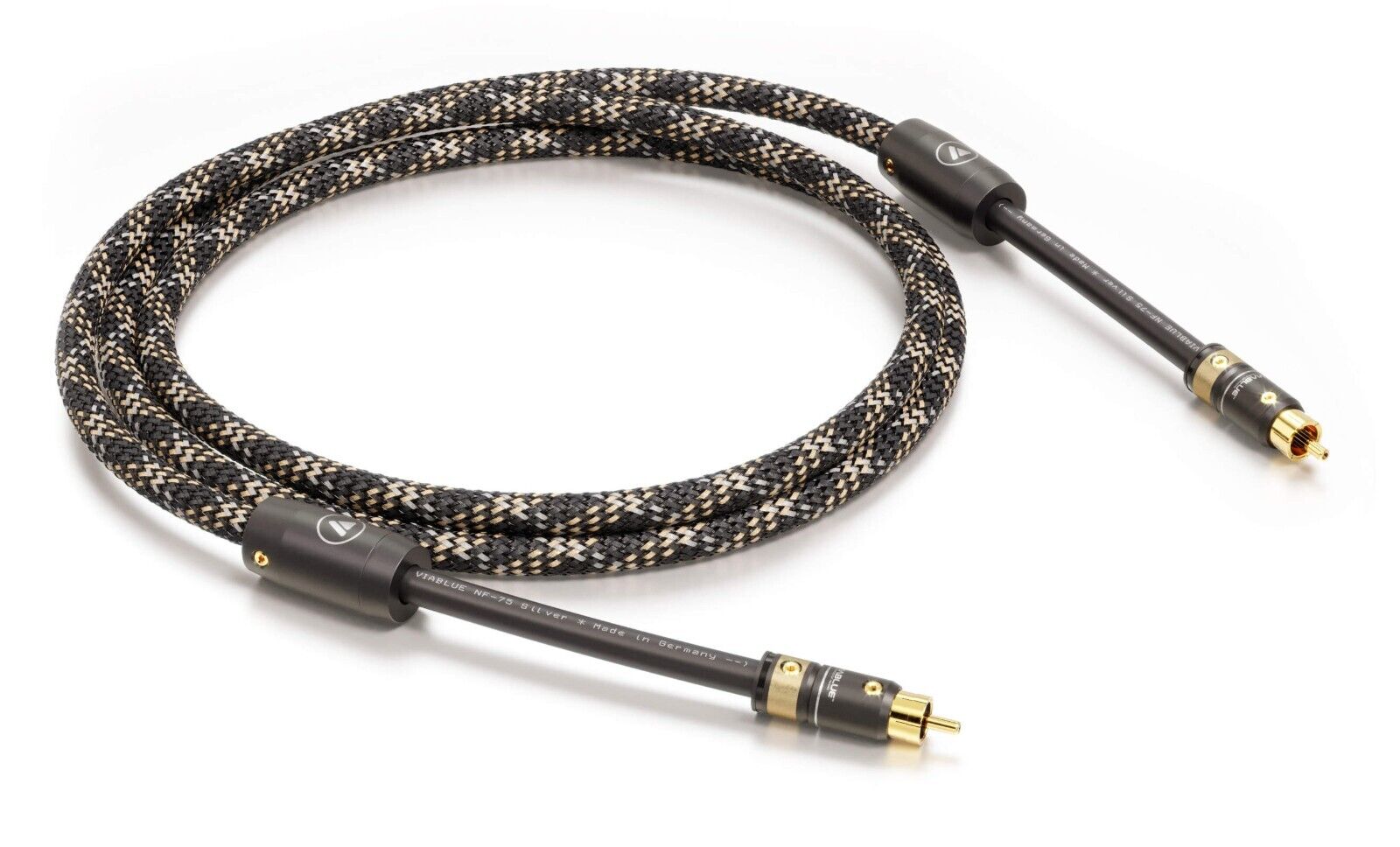 Thumbnail - ✅viablue Nf-75 Silver / Highend Digitalkabel 75 Ohm / Koaxial / Cinch
