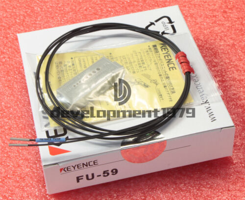 ONE KEYENCE FU-59 FIBER OPTIC SENSOR NEW - Afbeelding 1 van 3