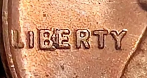 1956 P Lincoln Wheat Cent Error BIE BU Uncirculated OBW DDO Scalp Die Break - Picture 5 of 18