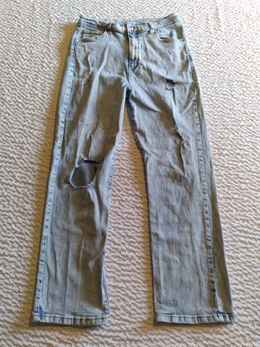 Art Class Acid Washed High Waist Destroyed Jeans Girl's sz. 16