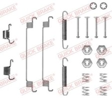 Quick Brake 105-0651 Zubehörsatz, Bremsbacken für CITROËN PEUGEOT RENAULT