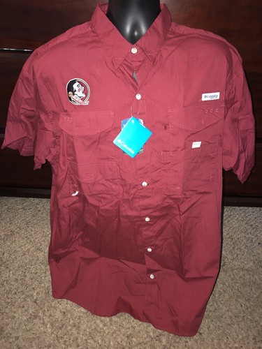 MENS COLUMBIA PFG FSU Florida State 