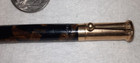 "MOORE * Gold Filled"Military Clip Pearlized Shades of Brown Working Mech Pencil — photo 6