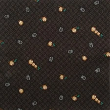 Japanese Furoshiki Wrapping Hand Cloth 19.75" Sq Cotton Black Owl Family Branch