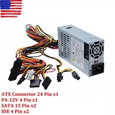1pc PSU Flex ATX Shuttle 24-Pin FSP270-60LE 270W Mini ITX 1U Server Power Supply