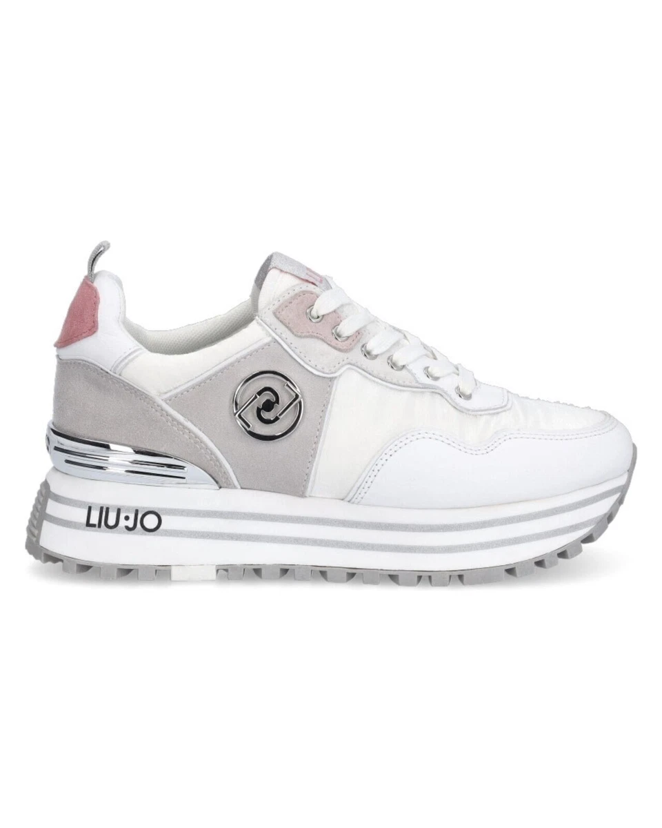 Shoes liu jo BA3075PX342 Woman Sneakers Maxi Wonder 55 White | eBay