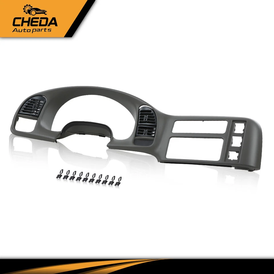 Подходит для Chevy Astro Van Gmc Safari 1995-2005 серый датчик кластер приборной панели радио ободок - Изображение 2 из 4