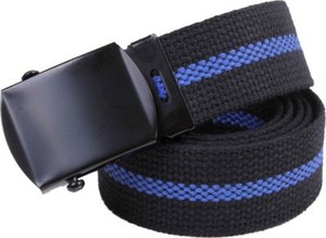 thin blue line belt buckle